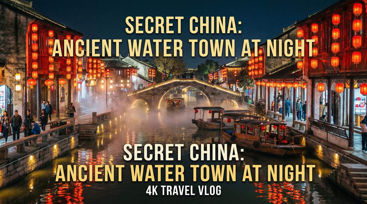 国产主播古镇夜景旅拍视频